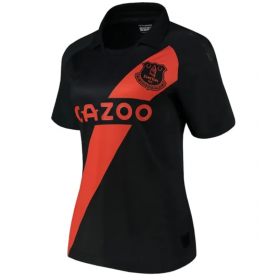 Koszulka Everton Damska Wyjazdowe Stroje Piłkarskie 2021/22 Krótki Rękaw